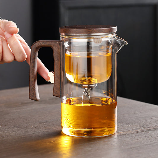 Tetera de Vidrio 520ml con Infusor y Separador Magnético