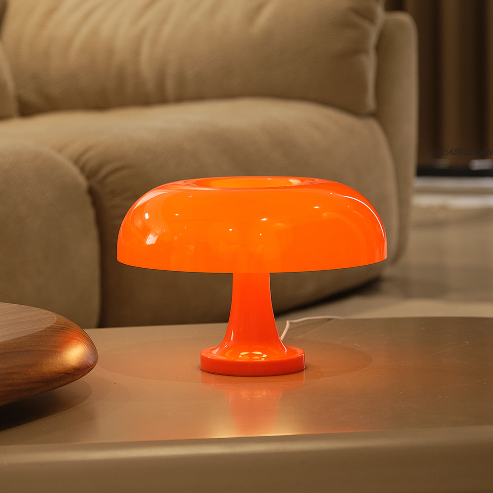 Lámpara de Mesa Estilo Hongo – Diseño Clásico Moderno