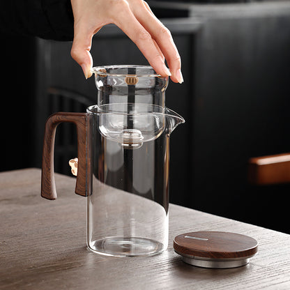 Tetera de Vidrio 520ml con Infusor y Separador Magnético