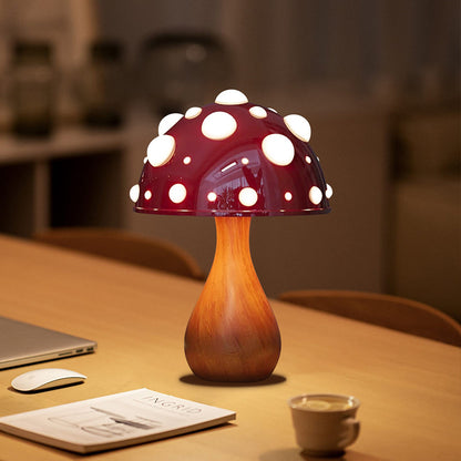Lámpara Amanita LED Tricolor USB o Enchufe – Natural
